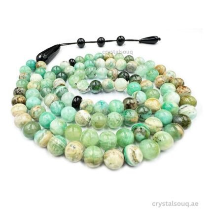 CRYSTAL SOUQ Phoenix Jade 99 Beads Tasbeeh