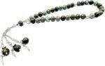 REBUY Natural African Turquoise Tasbih (33 Beads, 10mm) – Handmade Misbaha for Dhikr, Spiritual Growth & Chakra Alignment - Image 5