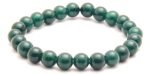 Certified Natural Green Jade Stone 8 mm Beads Bracelet - Image 2