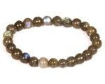 Lab Certified Natural Labradorite Beads Bracelet - Image 3