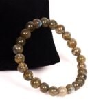 Lab Certified Natural Labradorite Beads Bracelet - Image 2