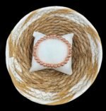 Natural Electroplated Lava Stone Beads Bracelet - Image 5