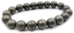Lab Certified Natural Iron Pyrite Beads Braceoet 8 mm - Image 7