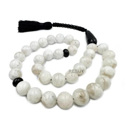 Natural Rainbow Moonstone Tasbeeh 33 Beads