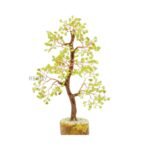 REBUY Peridot Stone Crystal Tree