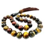 Mu;ti Tiger Eye Beads 33, 10 mm