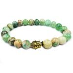 REBUY Natural Phoenix Jade 8 mm Bracelet Healing Crystal Bracelet