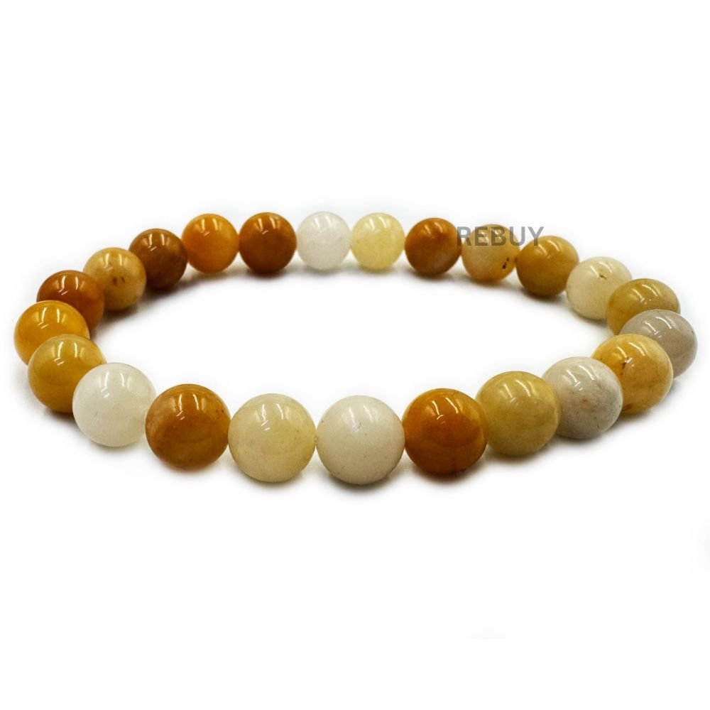 REBUY Yellow Aventurine Healing Crystal Bracelet REBUY Yellow Aventurine Healing Crystal Bracelet