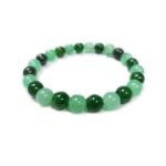 Natural Aventurine And Green Jade Combination bracelet