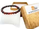 Natural Dream Stripe Agate Hakik Beads Bracelet - Image 3