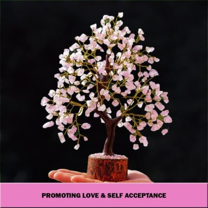 REBUY Rose Quartz Tree