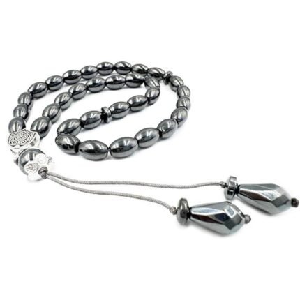 Hematite Rice Beads Tasbeeh