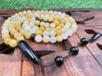 REBUY 99 Beads Yellow Aventurine Stone Tasbih for Men & Women | Natural Healing Crystal Gemstone Islamic Prayer Muslim Misbaha Tasbeeh Necklace - Image 4