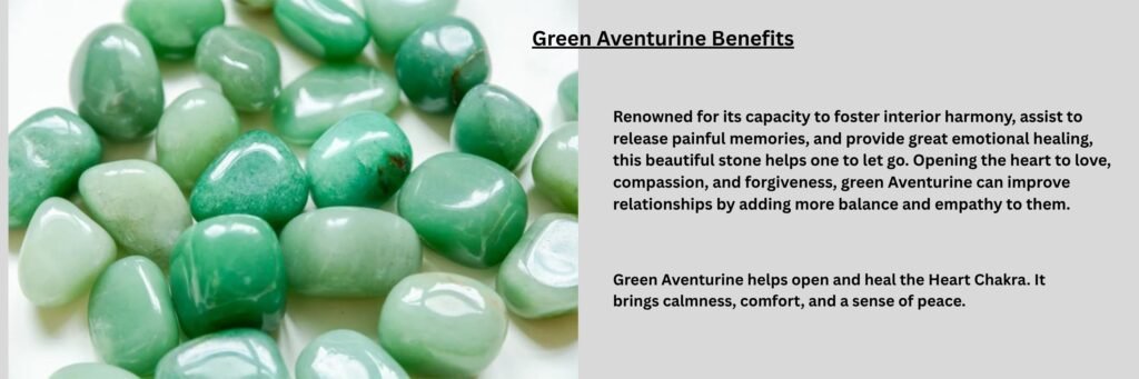 Natural Green Aventurine Benefits