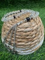 REBUY Clear Quartz Stone Islamic Prayer Tasbih | 33 Beads Natural Healing Crystal Gemstone Misbaha for Peaceful Meditation & Positive Energy | 10 mm Beads | - Image 2