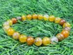 Natural Dragon Vein Agate Beads Bracelet - Image 6