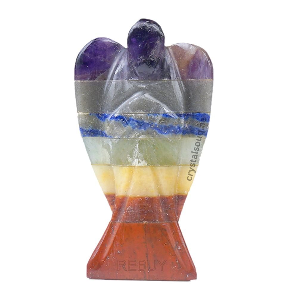 REBUY Natural 7 Chakra Angel Healing Crystal REBUY Natural 7 Chakra Angel Healing Crystal