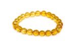 REBUY Natural Citrine Faceted Diamond Cut Bracelet Healing Crystal Chakra Jewelry
