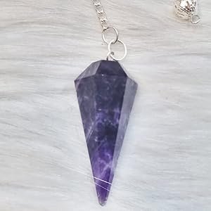 REBUY Natural Amethyst Dowser