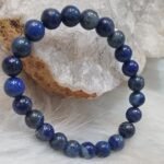 Lab Certified Lapis Lazuli Stone Beads Bracelet - Image 5