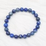 Lab Certified Lapis Lazuli Stone Beads Bracelet - Image 4
