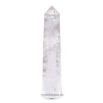 REBUY Natural Clear Quartz Wand Reiki Haling Crystal