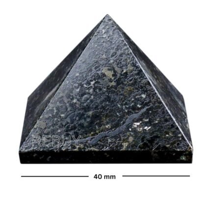 REBUY Natural Tourmaline Pyramid Natural Healing Crystal