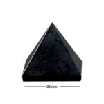 REBUY Natural Touramline Pyramid Healing Crystal 25 mm Pyram