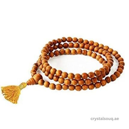REBUY white sandalwood mala safed chandan mala