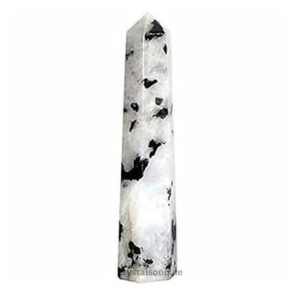 REBUY Natural Moonstone Wand Reiki Healing Crystal