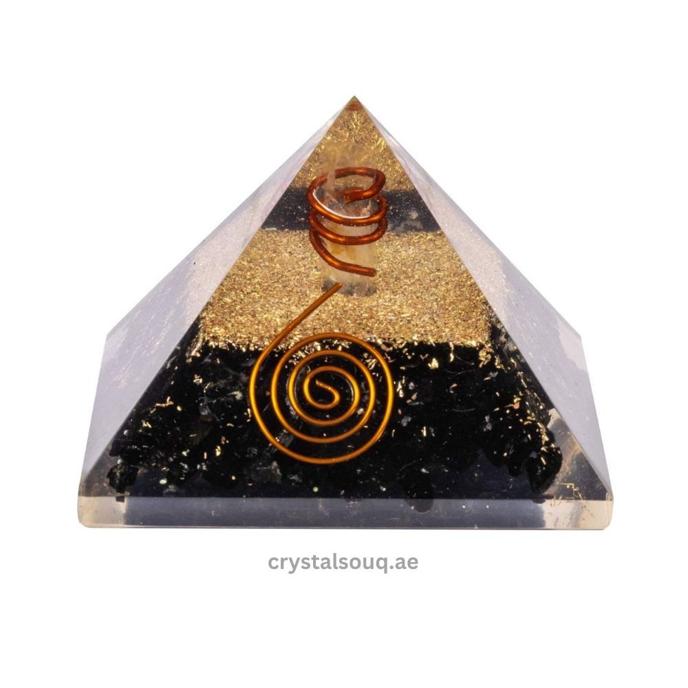 REBUY Tourmaline Orgone Pyramid Reiki Healing Crystal REBUY Tourmaline Orgone Pyramid Reiki Healing Crystal