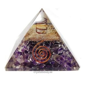REBUY Amethyst Orgonite Pyramid