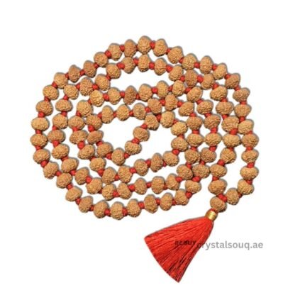 REBUY 10 Mukhi Rudraksha Beads Mala Japa Mala