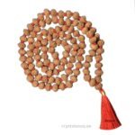 REBUY 9 Mukhi Rudrakhsa Mala Japa Mala 108+1 Beads