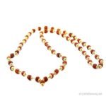REBUY Rudraksha Cap Mala 5 Mukhi 54 Beads