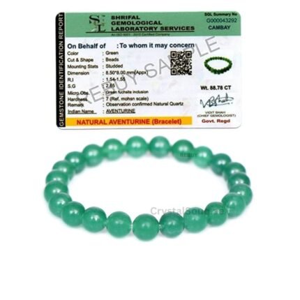 REBUY Natural aventurine beads 8 mm size crystal healing bracelet jewelry