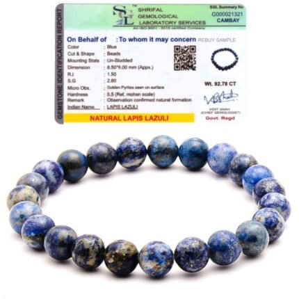 REBUY natural lapis lazuli bracelet healing crystal jewelry