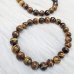 Lab Certified Natural Tiger Eye Beads Bracelet - Image 6