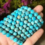 Lab Certified Natural Turquoise Beads Bracelet - Image 5