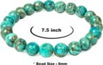 Lab Certified Natural Turquoise Beads Bracelet - Image 7