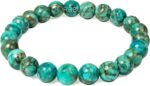 Lab Certified Natural Turquoise Beads Bracelet - Image 3