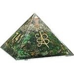 EBUY Green Jade Wealth Pyramid with Zibu Number & Symbol | Enhance Prosperity & Positive Energy | Perfect for Home & Office Decor - Image 3