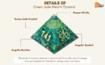 EBUY Green Jade Wealth Pyramid with Zibu Number & Symbol | Enhance Prosperity & Positive Energy | Perfect for Home & Office Decor - Image 7