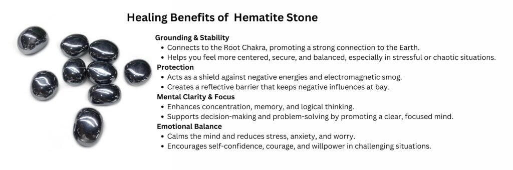 Healing Benefits of Hematite Stone