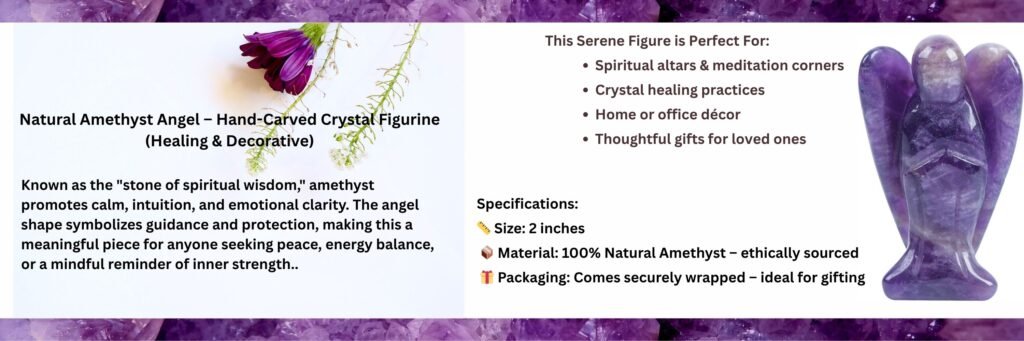 Amethyst Lucky Angel Energy Healing