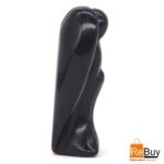 REBUY Natural Black Tourmaline Guardian Angel (2 Inch) – Hand-Carved Pocket Healing Crystal for Protection & Good Luck - Image 4