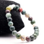 Lab Certified Natural Bloodstone Beads Bracelet - Image 2