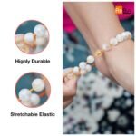 Lab Certified Premium Citrine Stone Beads Bracelet 8 mm - Image 6