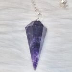 Natural Amethyst Dowser Pendulum – Healing Crystal Stone for Divination, Dowsing & Spiritual Clarity - Image 3