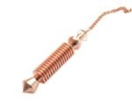 REBUY Metal Dowsing Pendulum (Copper/Brass) – Divination & Reiki Healing Pendant for Chakra Testing - Image 2